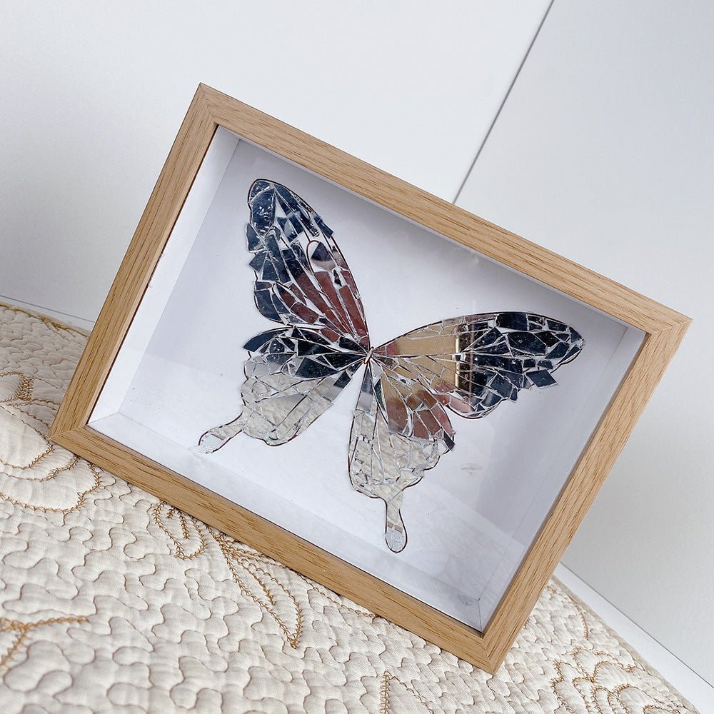 Broken Butterfly W/Frame - DIY - Boho & ButterflysBroken Butterfly W/Frame - DIY