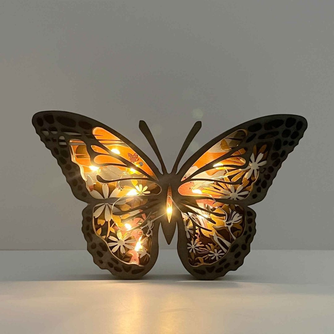 Crafted Beautifully Butterfly Lighting - Boho & Butterflys