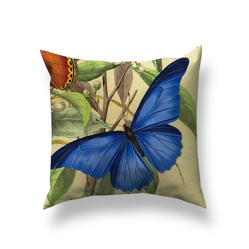 Butterfly Throw Pillow Cover - Boho & Butterflys