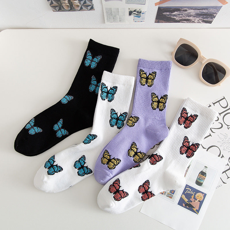 Witty Butterfly Socks - Boho & Butterflys