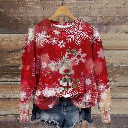 Christmas Round Neck Sweater