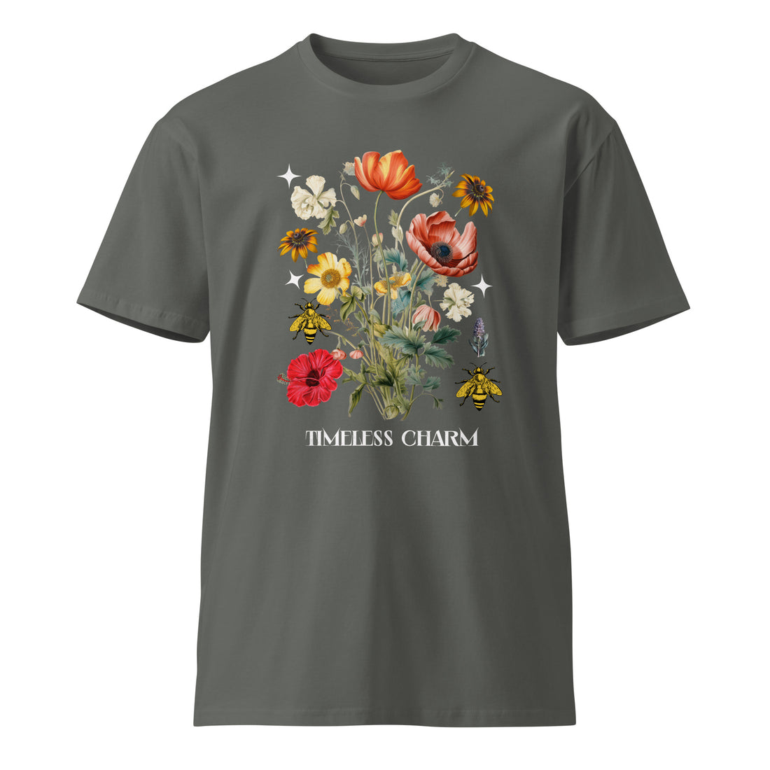 Timeless Floral Charm Tee -  PL - Boho & Butterflys