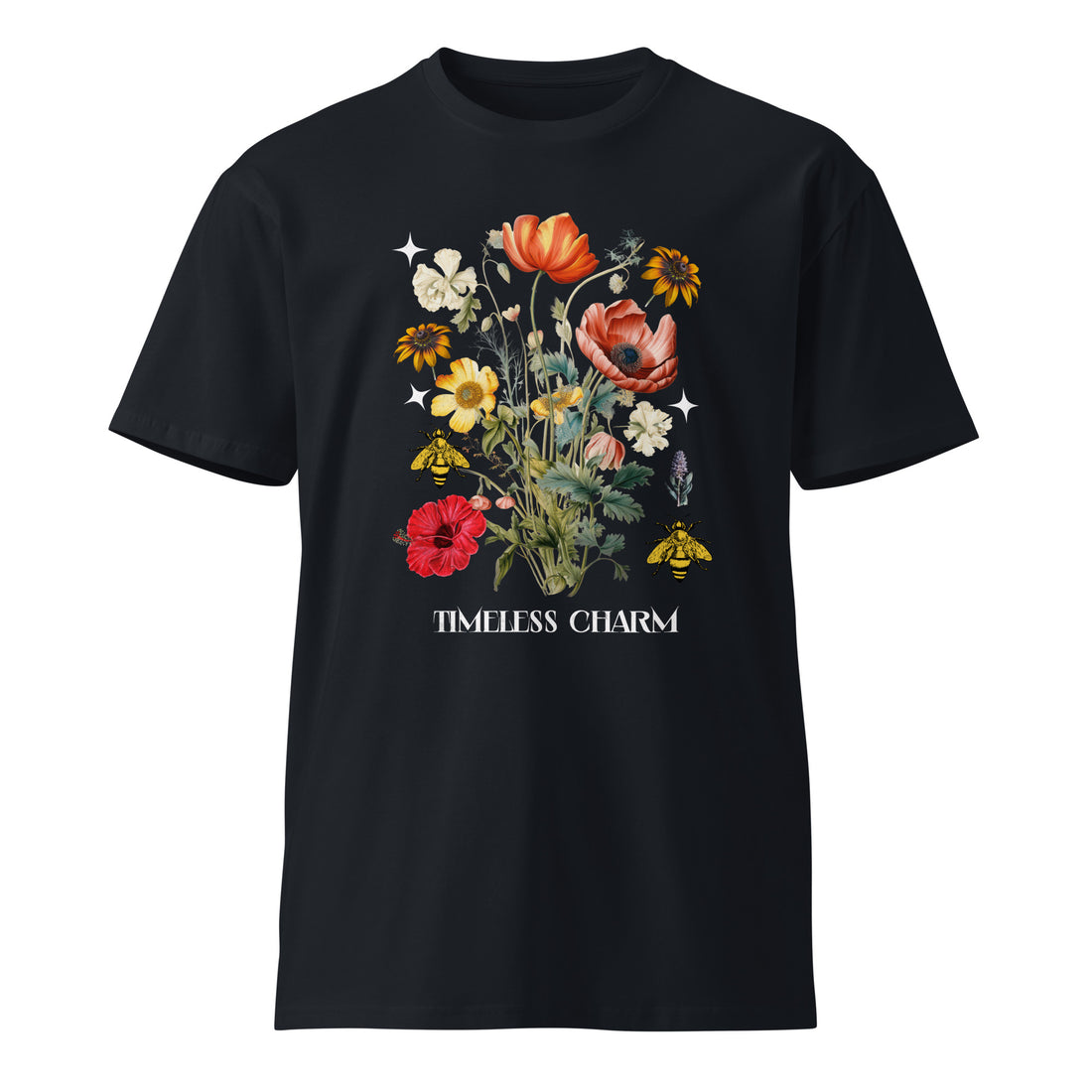 Timeless Floral Charm Tee -  PL - Boho & Butterflys